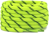 GRAH SANGRAH® (2 Pair) Shoelaces for Hiking Shoes, Outdoor Walking Sneakers, Outdoor Hiking, Climbing, Basketball, Work Boot, Running , Sport Shoes - 120 cm, Fluorescent Black